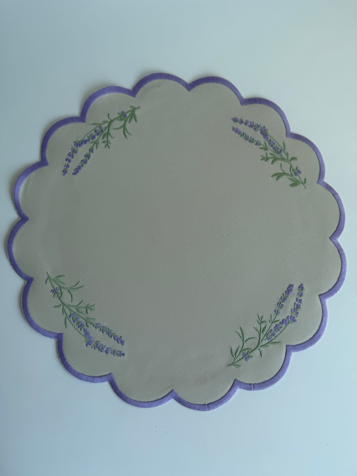 Lavender Two-Sided Table Mat