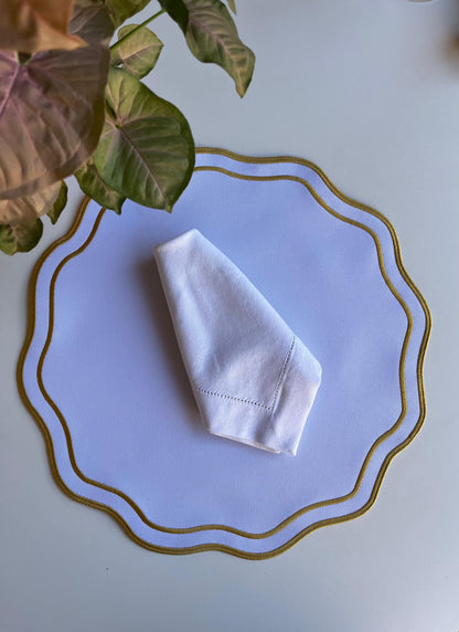 Golden Elegance Placemat