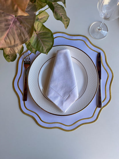 Golden Elegance Placemat