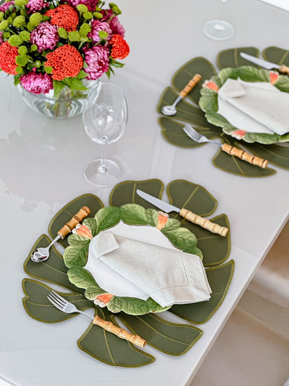 Monstera Leaf Placemat