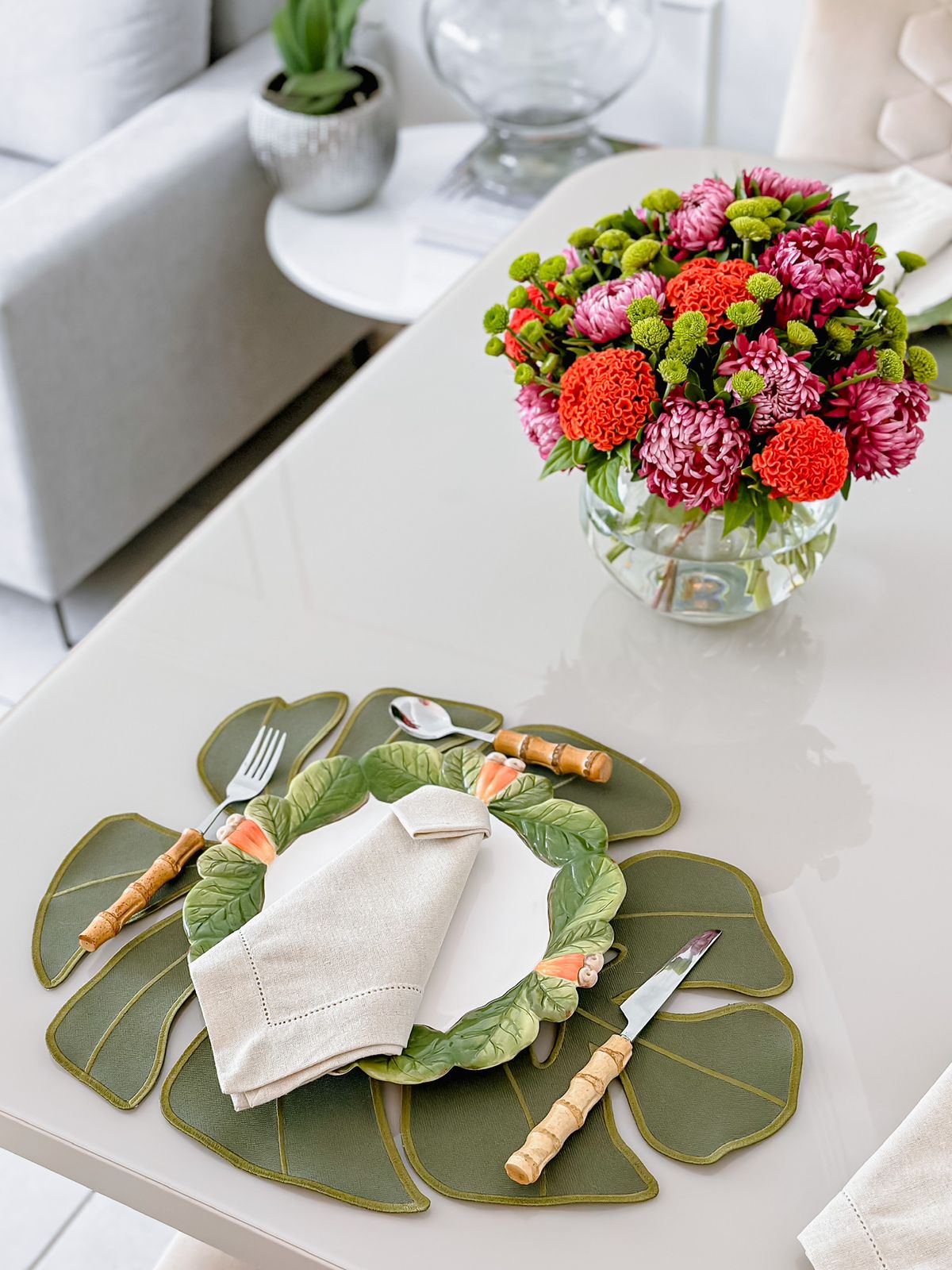 Monstera Leaf Placemat