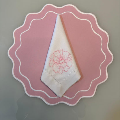 Reversible Placemat with Wavy Edges